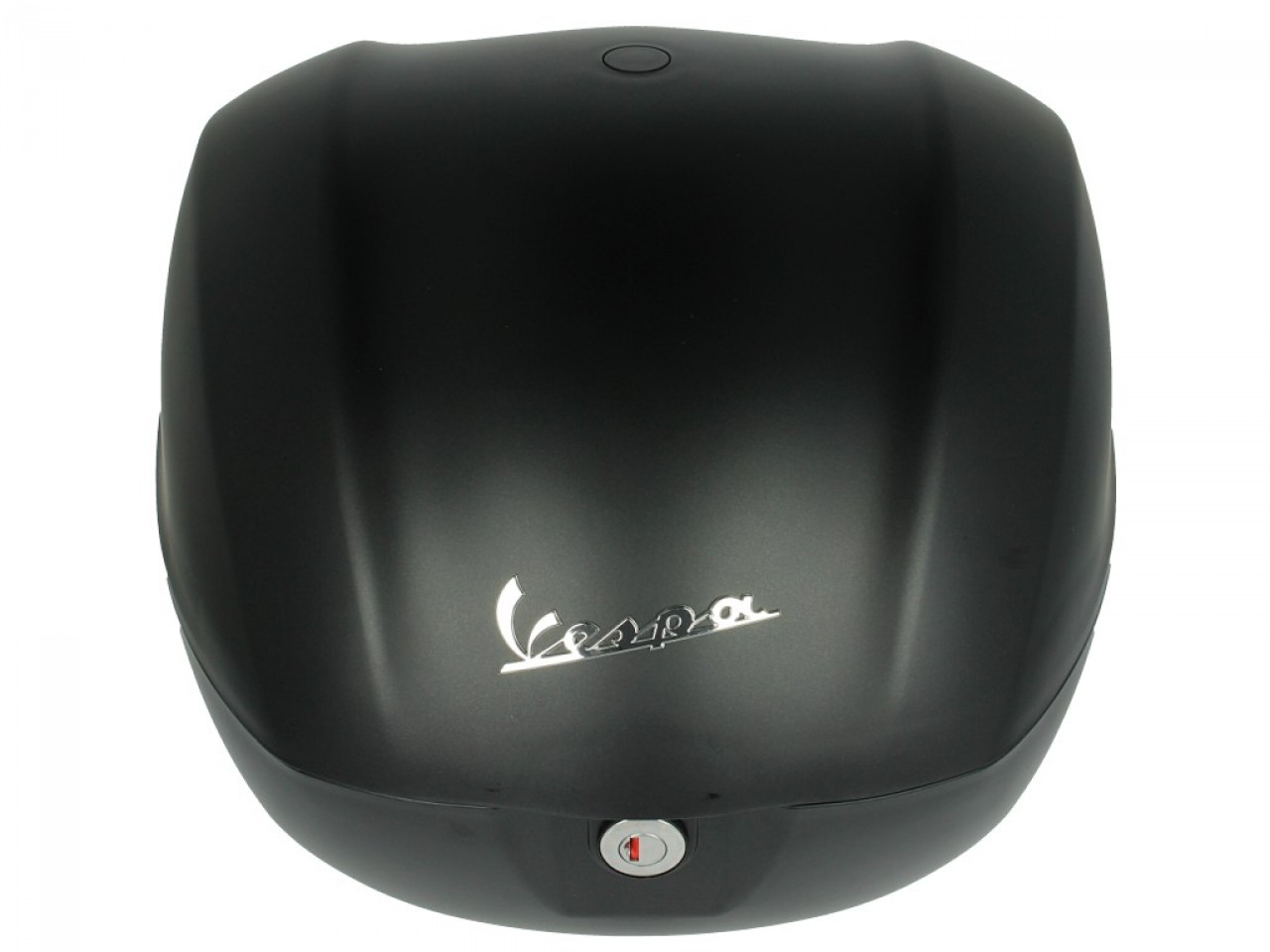 Topcase Kit 32L nero cosmo (98/A), back cushion black for Vespa Primavera