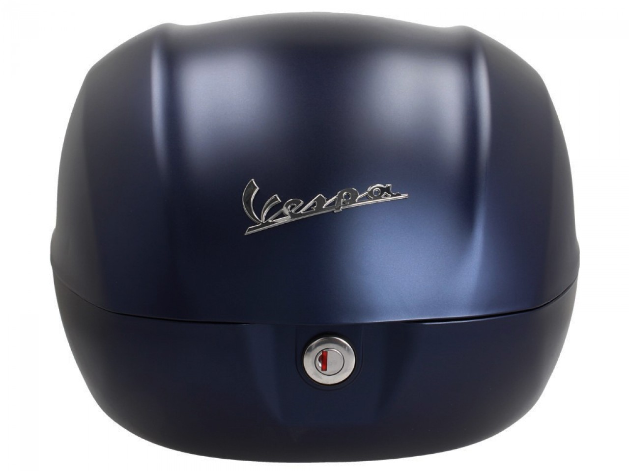 Topcase kit 32L deep blue matt opaco (288/A), brown back cushion for Vespa Primavera