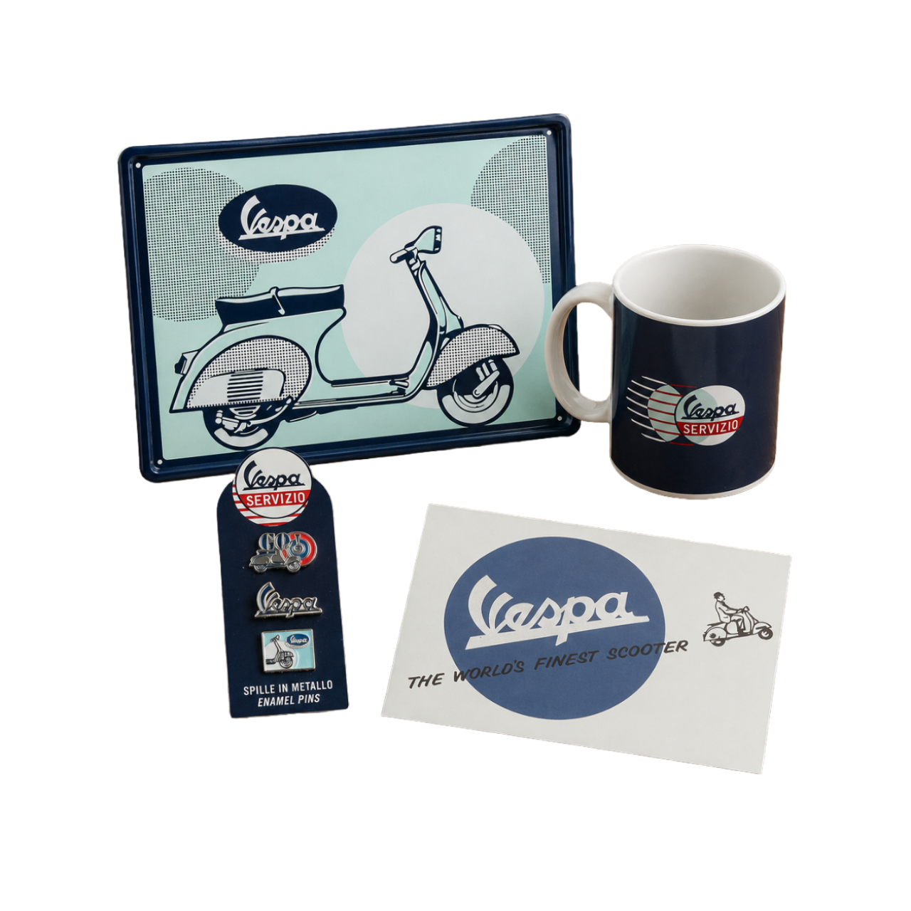 Vespa Merchandise Pack: Go Vespa