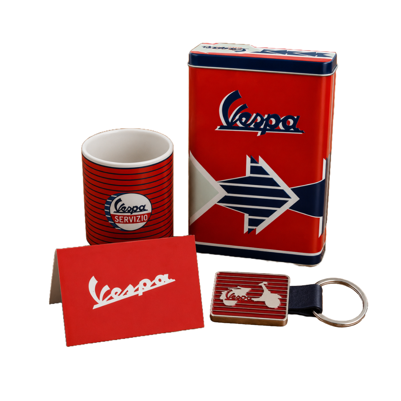 Vespa Merchandise Pack: Servizio Red