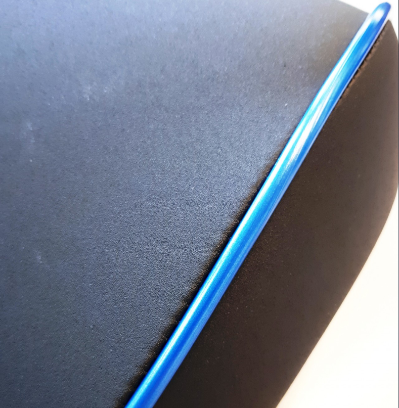 Original backrest for topcase Vespa Elettrica blu/blue