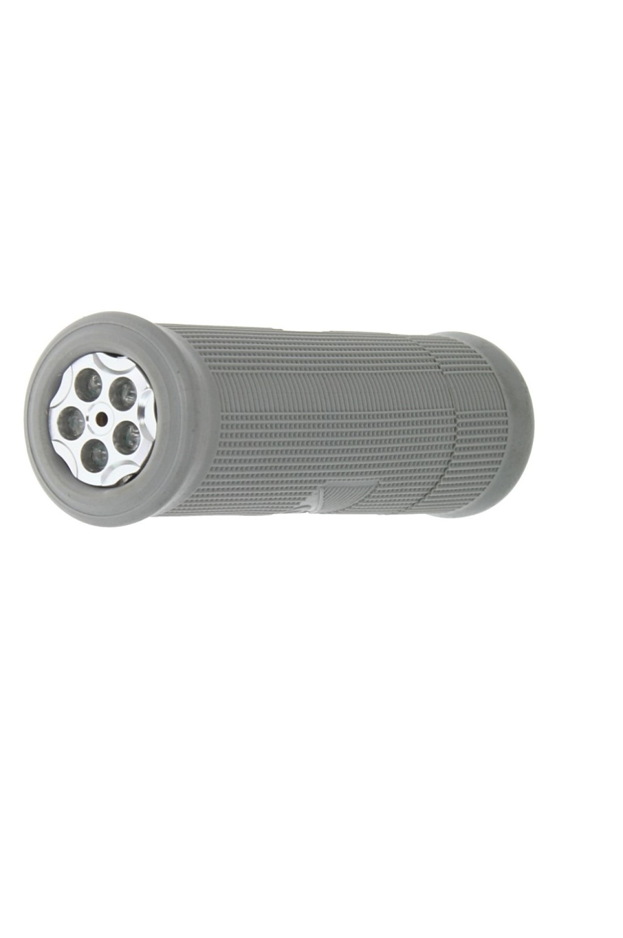 Vespa handlebar grip shaped flashlight with laser pointer