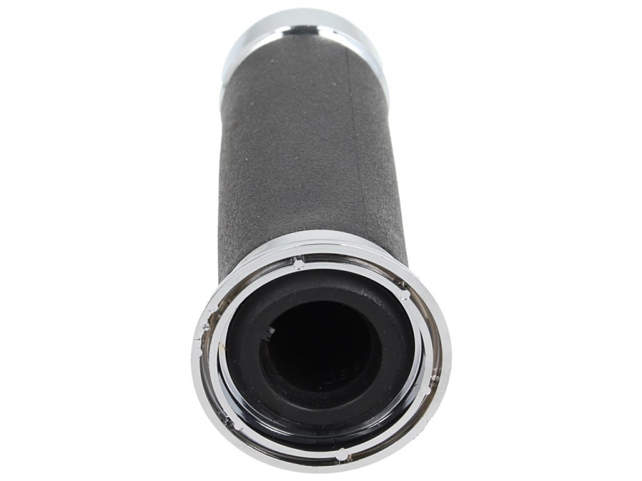 Right-side rubber grip, black, for Vespa LXV 50-125
