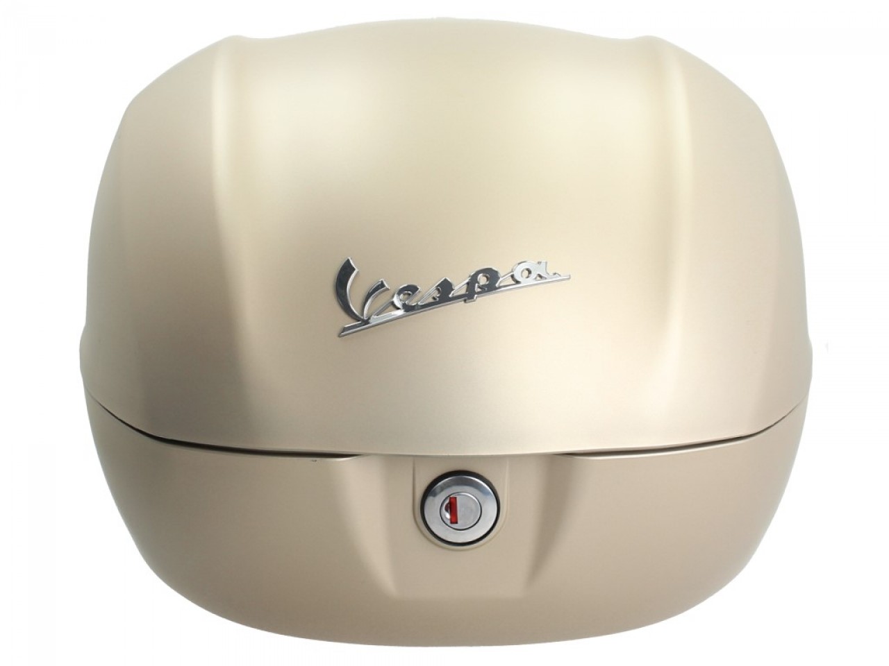Topcase kit 32L deep blue matt opaco (288/A), brown back cushion for Vespa Primavera