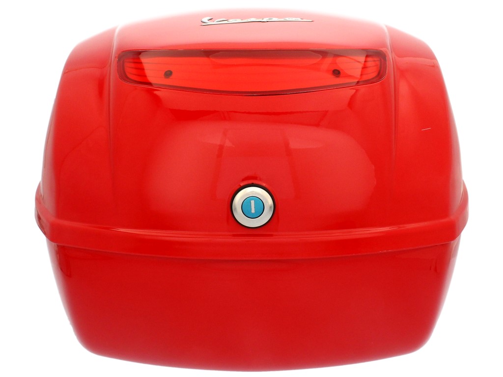 Original top case for Vespa LX / S / PX - red dragon / passione 894