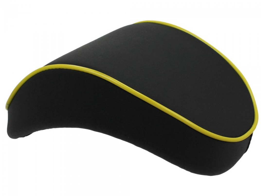 Original backrest for topcase Vespa Elettrica giallo/yellow