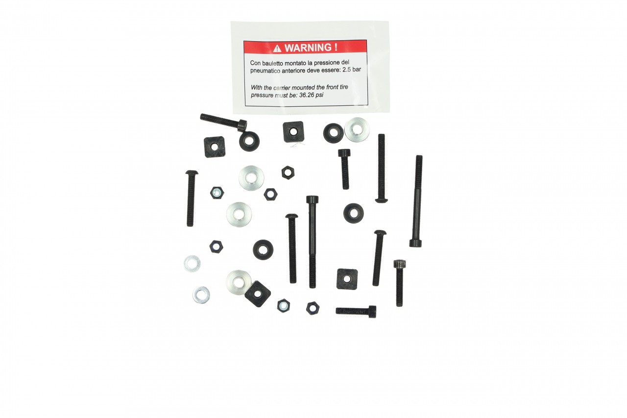 Top Case Kit 36 l. Gray Cloud G04 Original Piaggio for Beverly HPE (incl. mounting plate)