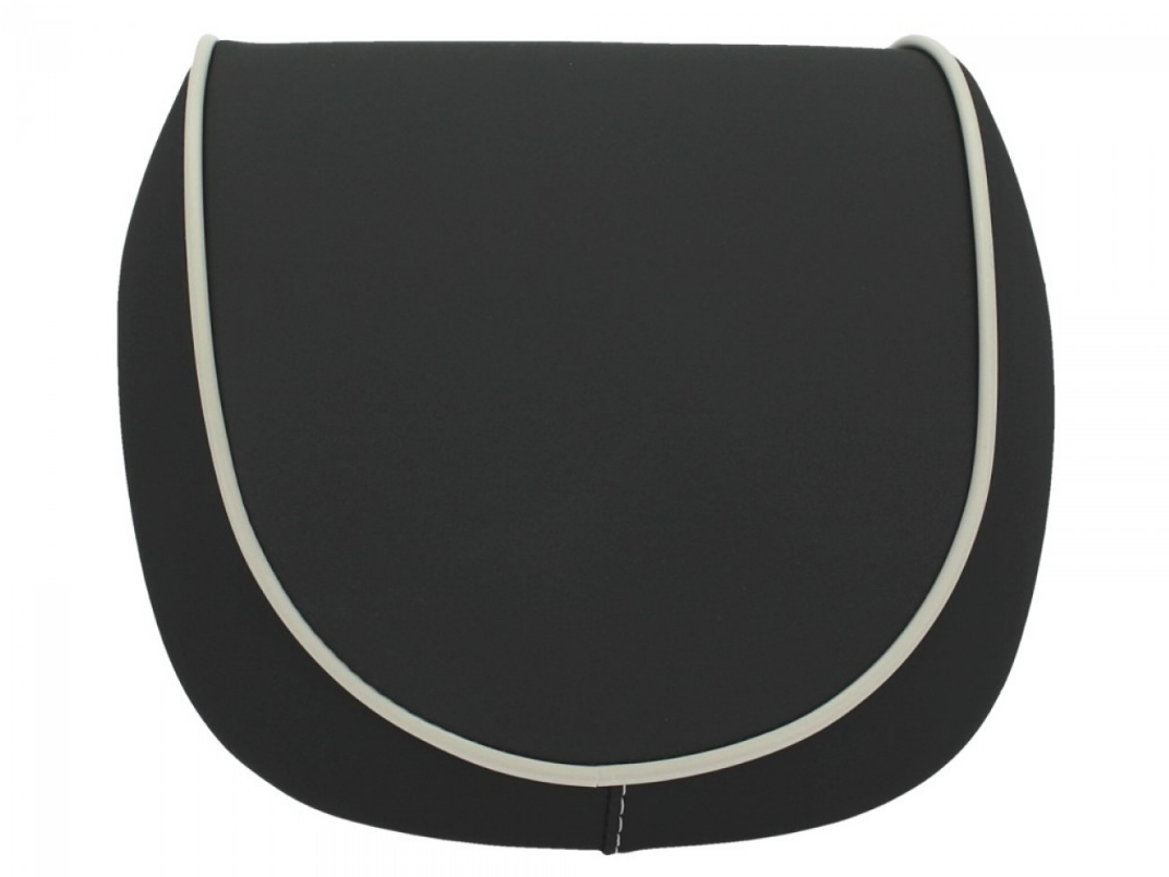 Original backrest for top case Vespa Elettrica grigio chiaro/light grey