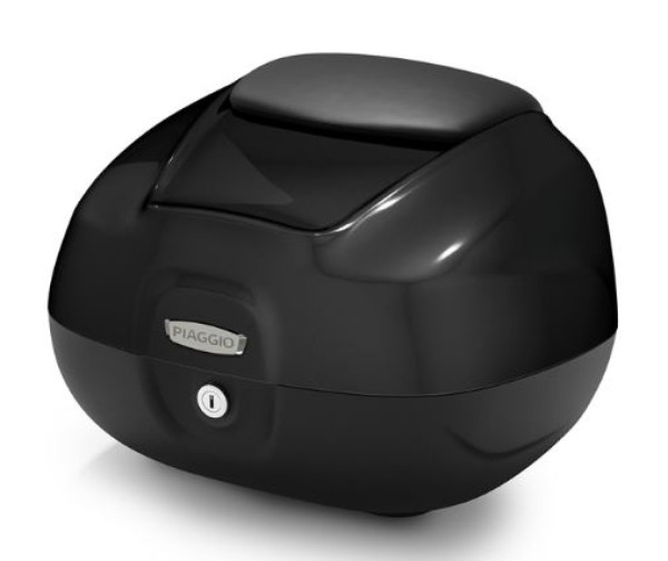 Top Case 37 l, black (XN2_nero cosmo / vulcano / 98/A) for Piaggio MP3 400 HPE 2022