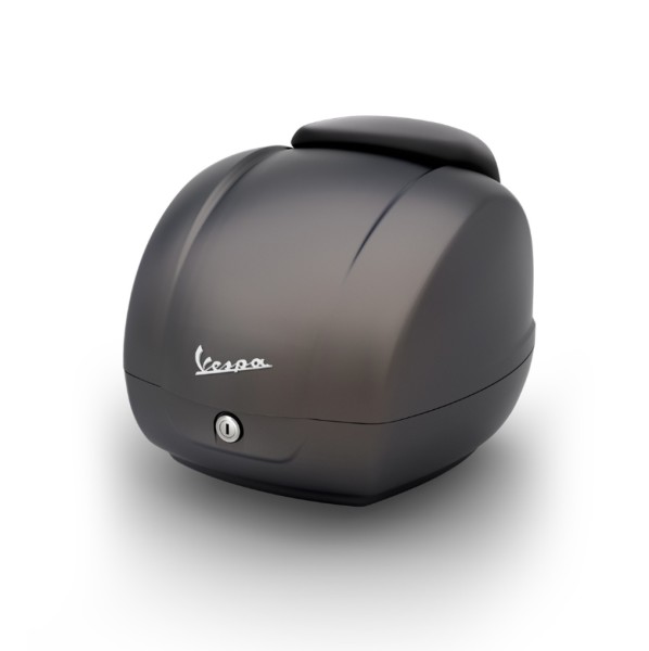 Original top case for Vespa GTS Super Tech - 36 l gray, G22/G2B (quartz gray)