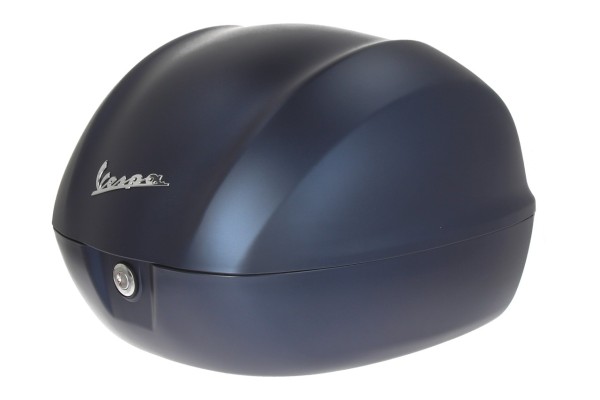 Topcase 32L deep blue matt opaco (288/A), without back cushion for Vespa Primavera
