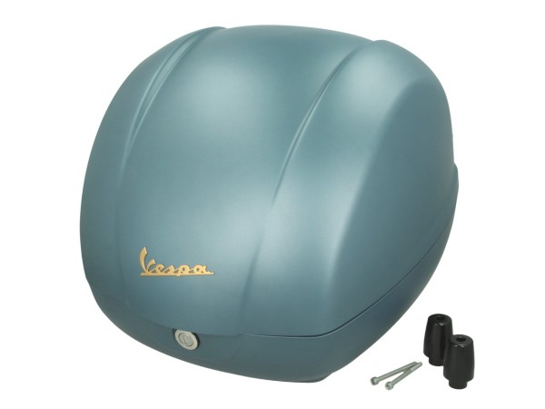 Vespa 36L Top Case, Blue, without Back Pad – Blue Officina 8 (D31)