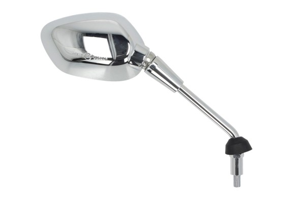 Right-Hand Threaded Mirror, Right-Side, M10, Chrome, Vespa GTS 125/310