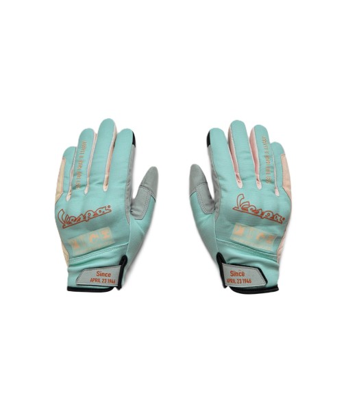 Vespa gloves turquoise DEC