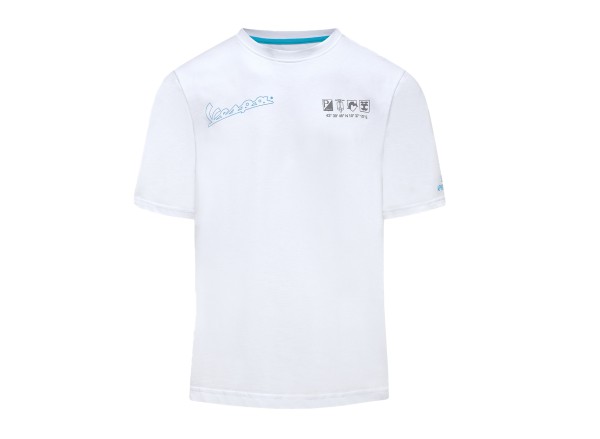 Vespa T-shirt Holy white DEC collection