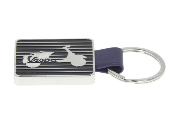 Vespa keychain, Vespa Servizio black