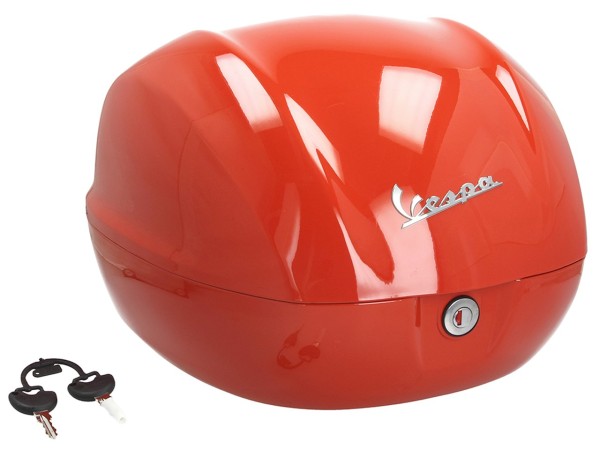 Original Topcase 32 l. for Vespa Primavera / GTS Orange Impulsivo A11