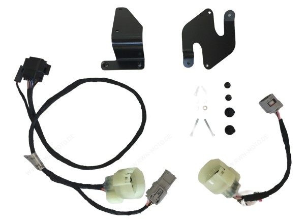 Installation kit for multimedia platform and anti-theft device for MP3 HPE 300 /Sport (19-23)