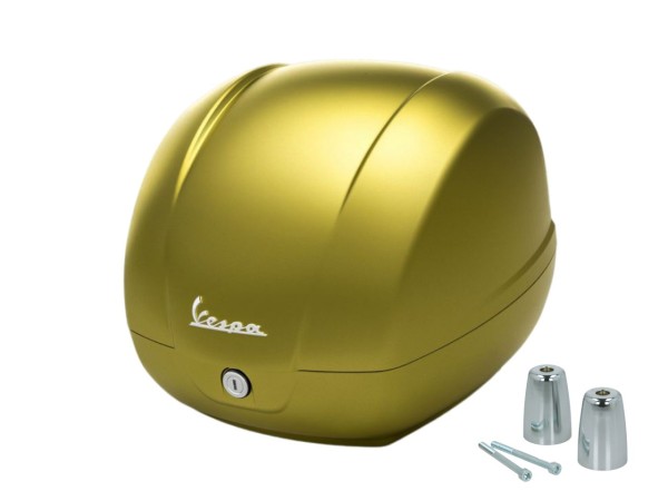 Genuine 36L Matte Green V03 Top Case for Vespa GTS 125/310 and GTV 310