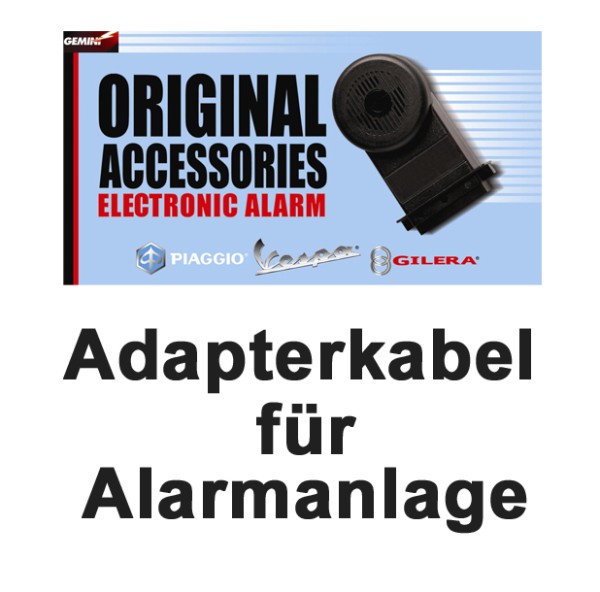 Adapter cable alarm system E-Lux / E-1 up to 200ccm