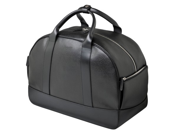 Original Vespa rear leather bag for GTS - black