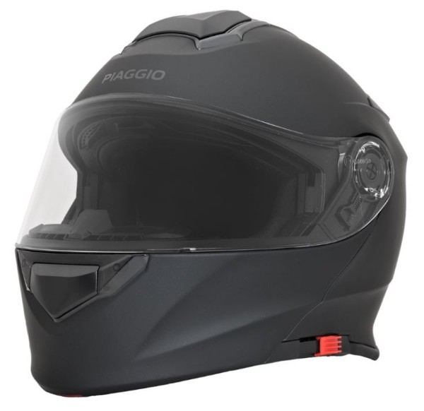 Piaggio modular helmet black matt