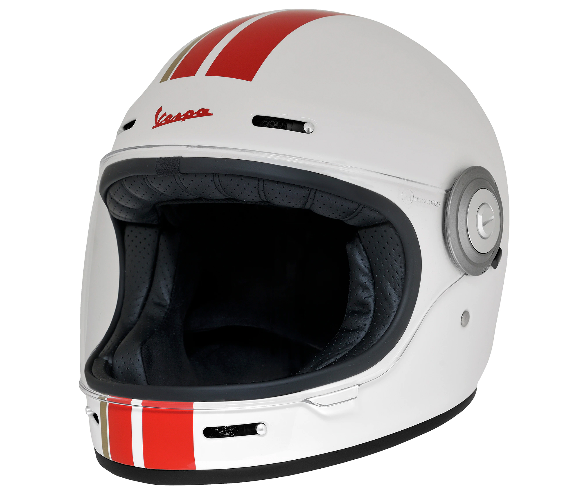 Vespa full face helmet Racing 60s red / white | Vespa Racing Sixties | Vespa helmets | Vespa helmets | Piaggio-Vespa Online by RWN