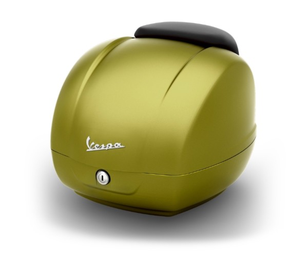 Original top case for Vespa GTS Super Sport - 36 l green V03