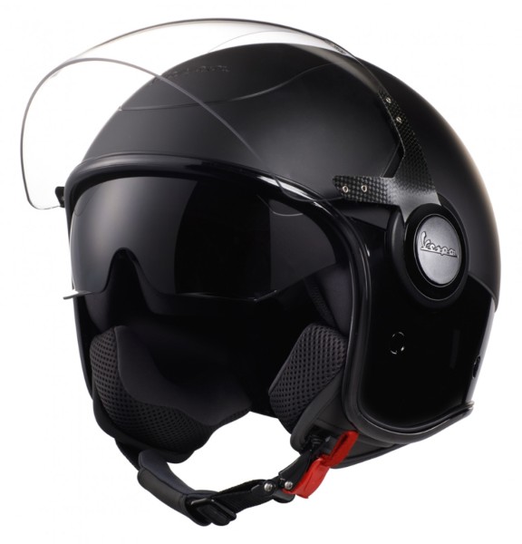 Vespa VJ helmet black / black | Vespa VJ helmets | Vespa helmets