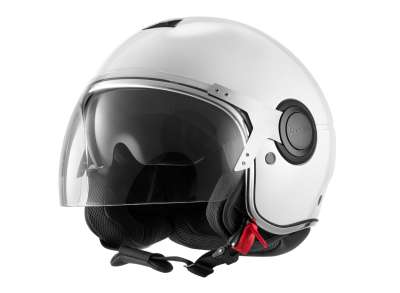 Vespa VJ helmet white / red | Vespa VJ helmets | Vespa helmets