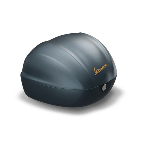 Vespa 32L Top Case, Blue, without Back Pad, Blue Officina 8 (D31)