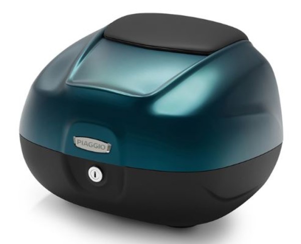 Top Case 37L for Piaggio MP3 HPE 400/530 / Medley Sport 125/200 - dark blue matt D12