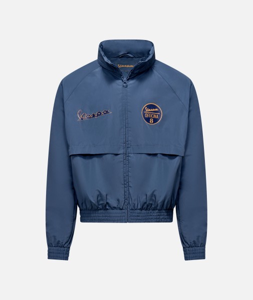 Vespa windbreaker Officina 8 blue