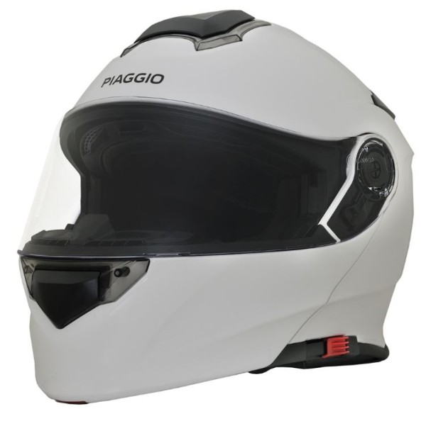 Piaggio modular helmet white